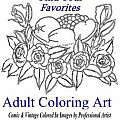 Adult Coloring Art